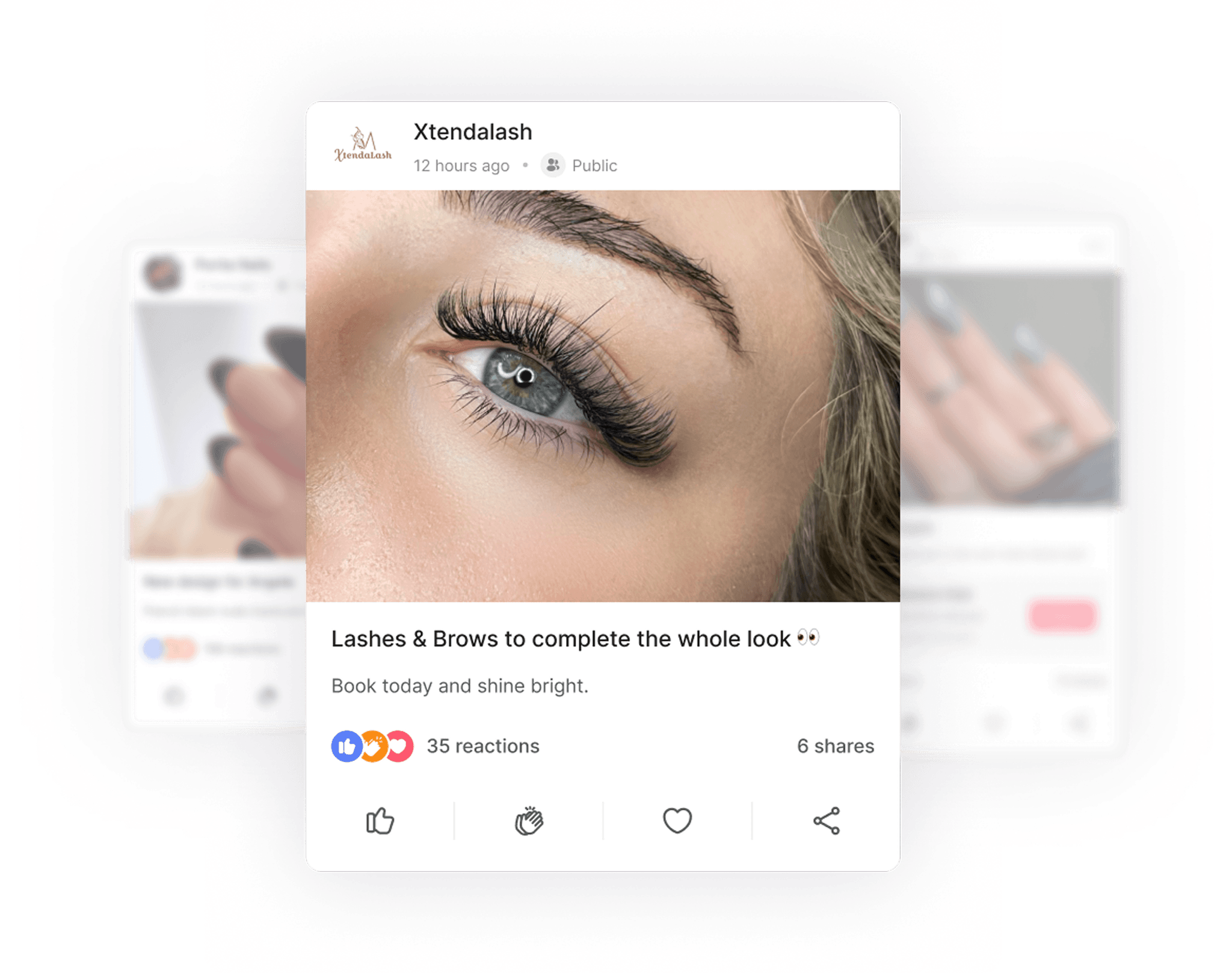 Real work shared by pros in the Glamuare app